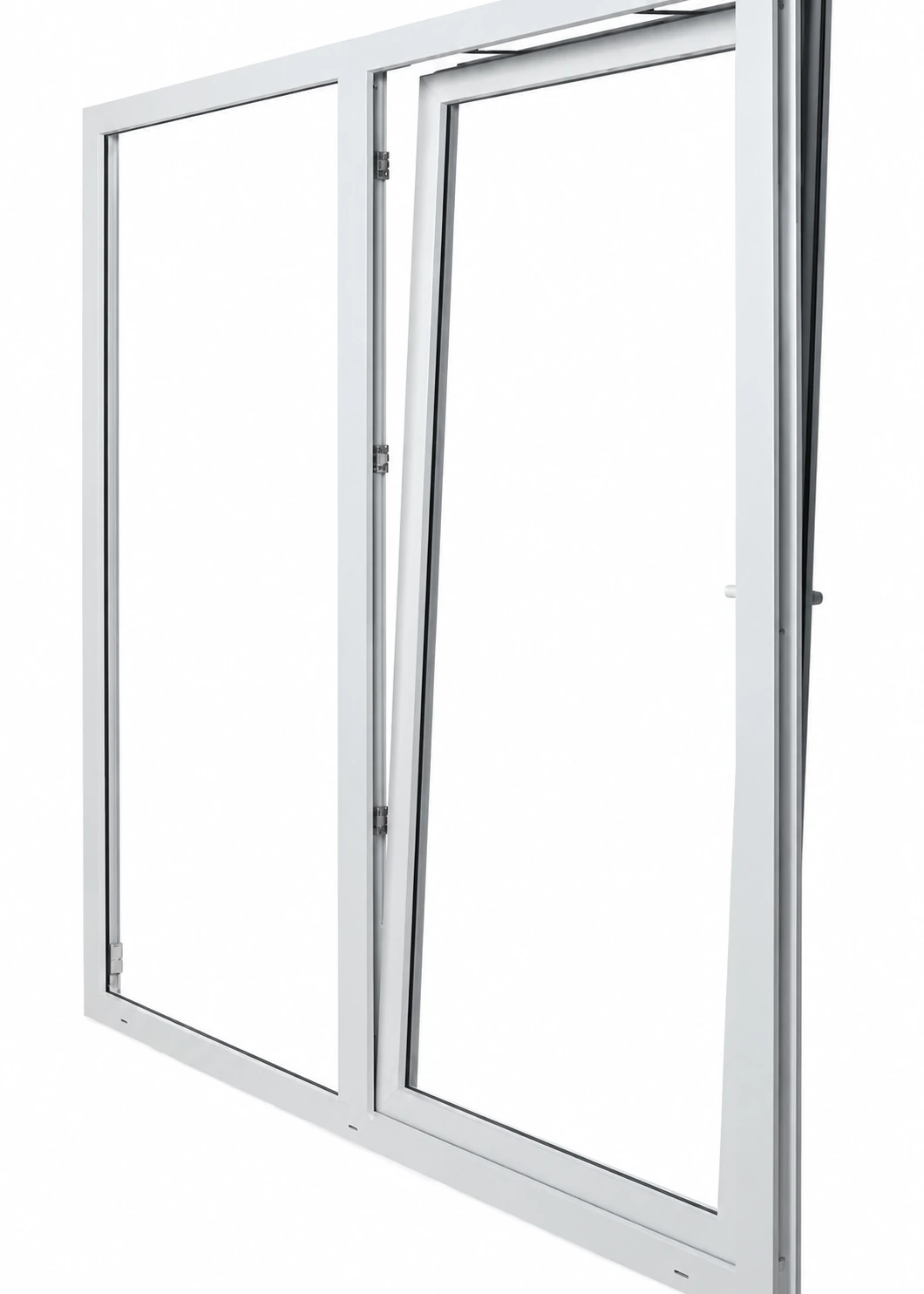 4500 tilt-slide door — Tilt ventilation, Exterior view