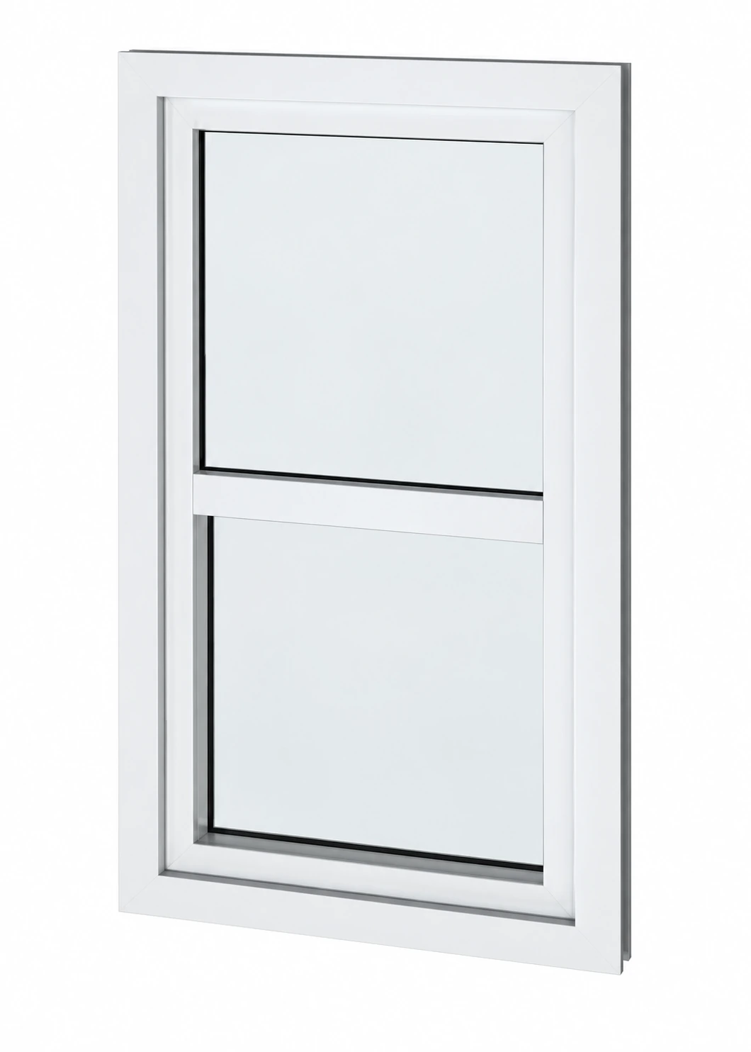 4500 simulated-hung window, exterior view