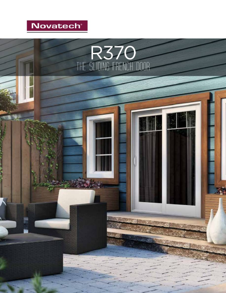 First page of Sliding Patio Door Brochure