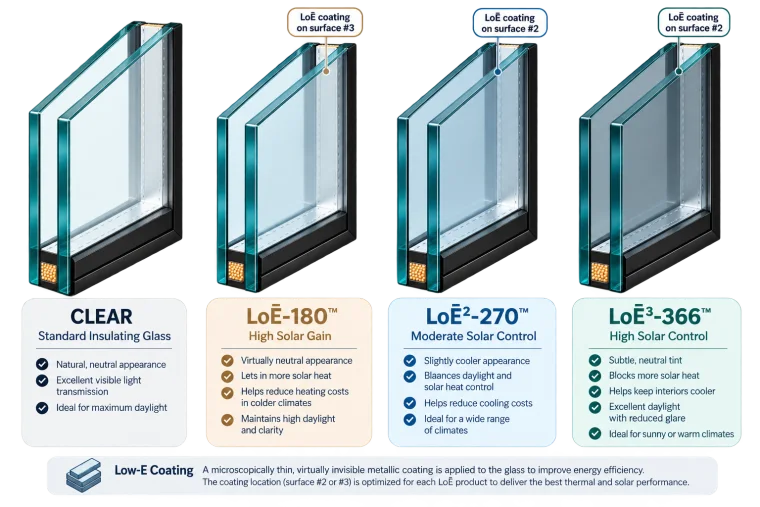 Illustration of Clear glass construction